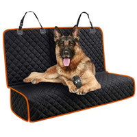 Coussin de siège arrière pour animaux de compagnie imperméable, résistant à l'usure, écologique, avec fermeture éclair, en tissu Oxford épaissi, ajustement universel pour chiens