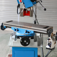 Machine de perçage et de fraisage automatique verticale légère HIPOW ZX50C, broche conique MT4, 220-415V