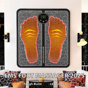 Masseur de pieds électrique portable 2025 en gros XN-858 avec contrôle de la minuterie, EMS, points d'acupuncture et réflexologie pour neuropathie corporelle et plantaire - Product Image 2