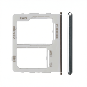 Vassoio per scheda MicroSD bianco di ricambio per Samsung Galaxy A32 5G Dual-Sim SM-A326B - Product Image 3