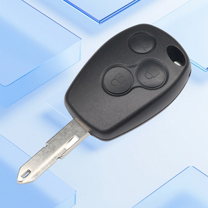 SZMAISHI 3 botones carcasa de llave de coche remota para R-enault Auto vehículo reemplazo llave cubierta con NE73 <span class=keywords><strong>Bladde</strong></span> - Product Image 5