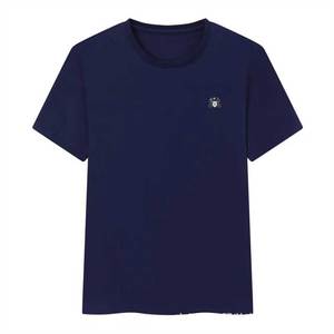 T-shirt d'été tricoté anti-boulochage pour <span class=keywords><strong>femme</strong></span>, couleur unie, col en V, manches courtes, style décontracté chic, inspiré de la mode anglaise <span class=keywords><strong>Lauren</strong></span> - Product Image 5