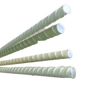 Barres d'armature en fibre de verre FRP GFRP pour la renforcement des bâtiments, des tunnels de métro et des autoroutes - Product Image 2
