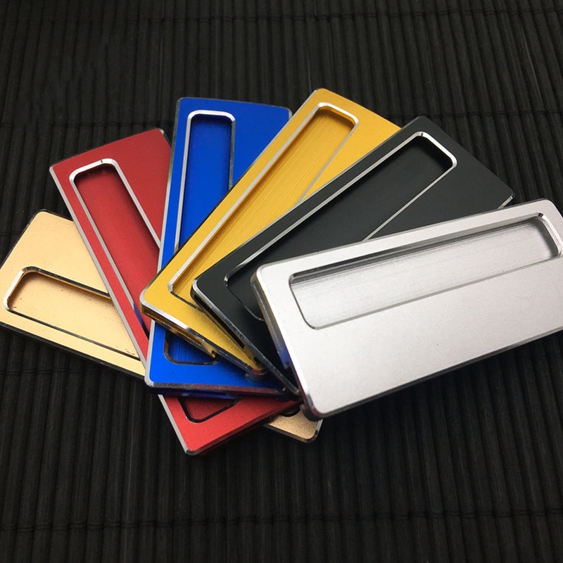Custom Aluminum Sublimation Blanks White Metal