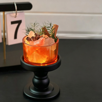 Diffuseur de parfum en pierre DIY écologique sans alcool avec base noire en verre, pour huiles essentielles, décoration maison et chambre, cadeau
