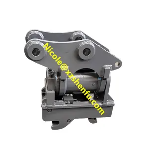 180 Degree Hydraulic Tilt Rotator Quick Coupler For Excavator