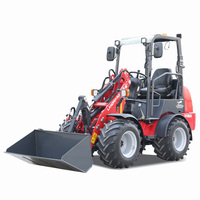 Chargeuse compacte CE W1160 de 1,2 tonne, puissance de 18,4 kW, chargeuse sur roues à haut débit pour la construction, chargeuse compacte agricole, vente en gros