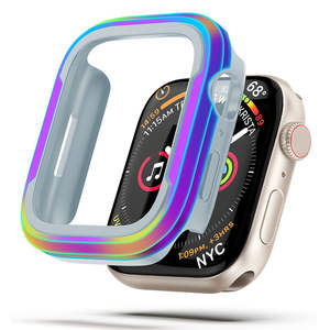 OEM-Accesorios de alta calidad para reloj, cubierta de protección de doble capa de aluminio y a prueba de golpes para Iphone <span class=keywords><strong>Watch</strong></span> - Product Image 2