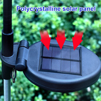 Luces Decorativas LED de Colores con Forma de Estrella, Luces Solares para Jardín, para Decoración de Fiestas, Días Festivos y Festivales, con Certificación CE, FCC y RoHS