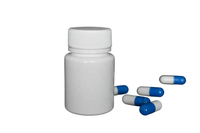 Bouteille pharmaceutique en plastique HDPE de 40ml pour pilules/capsules/comprimés ou emballage de vitamines Bouteille médicale solide orale de haute qualité