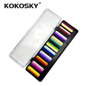 طلاء وجه للأطفال، طلاء جسم جديد بـ 6 ألوان فخرية، طلاء وجه مائي عالي الجودة متعدد الألوان - Product Image 1