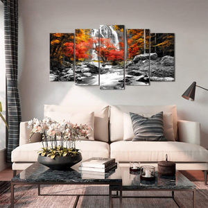 صورة فنية من القماش لـ ديكور المنزل العصري, صورة فنية أنيقة مؤطرة جاهزة للتعليق في غرف النوم - Product Image 3