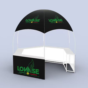 Tentes Kiosque Commerciales Personnalisées Écologiques à Dôme Unique, Tentes Pop-Up pour Salons Professionnels, Tentes de <span class=keywords><strong>Restaurant</strong></span>, Tentes de Glamping Extérieures en Oxford avec Logo et Texte - Product Image 3