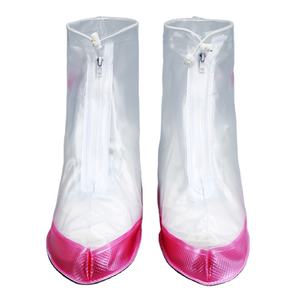 Riflettore riutilizzabile pieghevole antiscivolo da uomo e da <span class=keywords><strong>donna</strong></span> parapioggia nero copriscarpe con cerniera - Product Image 1