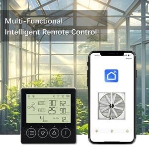 Ventiladores de granja de ventilación avícola motorizada de CC gigante de 48 pulgadas, ventilador Solar Industrial de 1220mm, extracción de calor de aire de escape de pared, ventilador Solar grande - Product Image 3