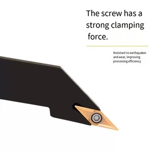 Outil de tournage cylindrique externe de poteau d'outil de tour <span class=keywords><strong>CNC</strong></span> avec une pointe pointue SVJBR2020K16/2525M16 à 93 degrés pour le traitement de contour - Product Image 2