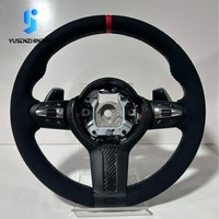 Volant sport en cuir personnalisé pour modèles BMW E92 F20 F10 F36 E91 E87 E90 E82 F25 E53 E92 F01 F32 E87 F11 F13 F31 compatibles