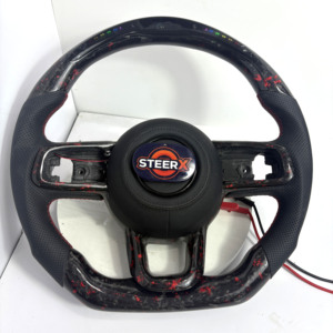 Volante de Fibra de Carbono Forjado <span class=keywords><strong>Modificado</strong></span> al por Mayor con Calefacción y Luz LED de RPM para <span class=keywords><strong>Jeep</strong></span> Gladiator JT y Wrangler JL <span class=keywords><strong>Rubicon</strong></span> 392 - Product Image 1