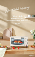 Mini four à convection de haute qualité, cuisson rapide, four à pizza électrique de comptoir, boîtier en acier inoxydable, capacité de 10 L, pour la cuisson