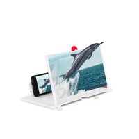 Loupe d'écran mobile en acrylique grande taille 10/12 pouces, amplificateur vidéo HD, pour rangement sur étagère, cuisine, salle de bain