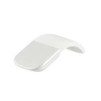 Souris ergonomique pliable sans fil avec souris tactile optique à arc silencieux de 2.4Ghz pour PC portable