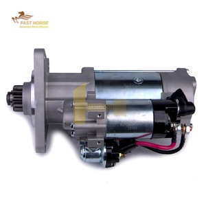 Moteur de démarrage 24V 11T pour moteur diesel ISUZU 6WG1 6WA1 6WF1 M009T80971 Pièces d'excavateur Moteur de démarrage - Product Image 1