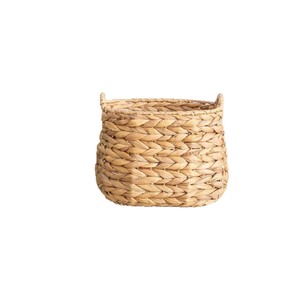 Woven Storage <b>Basket</b> Round Eco Friendly Clothing Organizer Nordic Style Rattan <b>Straw</b> <b>Basket</b> For Laundry Home Decor - Product Image 4