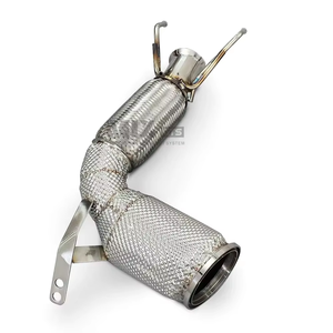 Tubo de Escape de Alto Rendimiento para BMW <span class=keywords><strong>MINI</strong></span> F56S 2.0T 2017 <span class=keywords><strong>2018</strong></span> 2019 con Protector Térmico, Sistema de Escape de Reemplazo Directo Personalizado - Product Image 3
