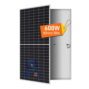 Hetech 유럽 창고 PV 태양 전지 패널 620 와트 400W 410W 450W 가정용 태양 광 패널 모노 태양 전지 패널 시스템