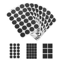 Coussinets en silicone antidérapants transparents noirs personnalisés, absorption des chocs, coussinets en silicone autocollants pour équipement industriel