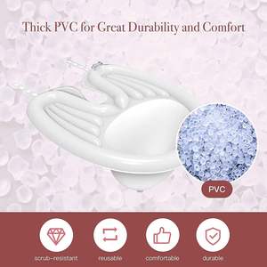 Plateaux de shampooing gonflables avec pompe de gonflage à tube Bassin de lavage de cheveux mobile sans déversement pour les personnes âgées handicapées enceintes blessées - Product Image 3