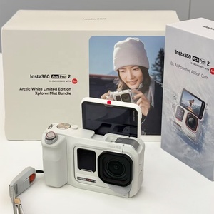 Venta al por Mayor de la Cámara de Acción <span class=keywords><strong>Insta</strong></span> <span class=keywords><strong>360</strong></span> Ace Pro 2 Edición Limitada Blanco Glaciar, Conjunto de Juego, Diseñada en Conjunto con Leica, 8K, Ofertas a <span class=keywords><strong>Precio</strong></span> de Mayoreo - Product Image 1