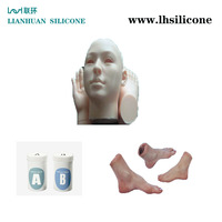 Gode de coulée de la vie faisant la couleur de la peau pour les jouets moulage de silicone poupée faisant le matériel