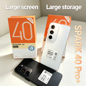 SPARK 40 Pro+ 6.8 LCD Android 13 Octa Core 50MP Doble SIM LTE Smartphone Pantalla Grande Gran Almacenamiento TECNO - Product Image 1