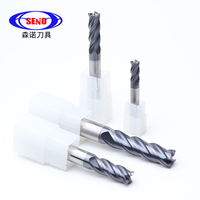 Fraise à queue carrée en carbure monobloc HRC60 pour tour CNC Zhuzhou SENO