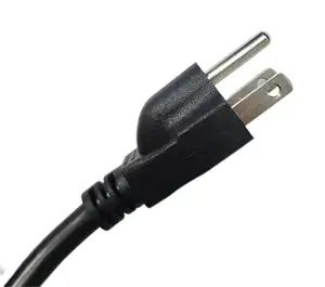 1.8ft USA Extension Cable NEMA 515P Power Supply Cord 3prong 15a Plug Laptop Charger AC Power Cord