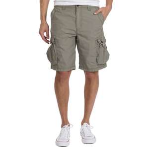 Top vente Pakistan fait Smart Casual hommes Cargo Shorts respirant coton toile tricoté taille moyenne fermeture élastique en gros - Product Image 1