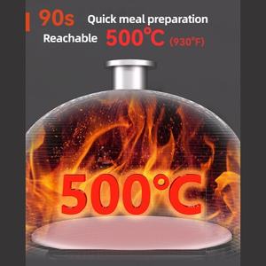 Forno per <span class=keywords><strong>Pizza</strong></span> a Legna ad Alta Temperatura per Autentica <span class=keywords><strong>Pizza</strong></span> Napoletana, Perfetto per Pizzerie e Servizi di Ristorazione Commerciale - Product Image 2