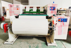 Hai mặt băng dính Jumbo CuộN tua lại máy Tước khe tua lại 800mm, Máy Cắt Băng giấy lớn máy Rạch - Product Image 2