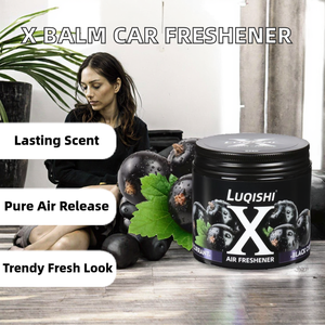 2025 Nuevo Bálsamo X Genuino para Coche, Ambientador en Gel de Larga Duración, Fragancia Ligera, Bálsamo Sólido de Plástico para Salpicadero, Sin Aromaterapia - Product Image 2