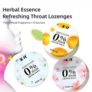 Factory Direct X-it Pastilles <span class=keywords><strong>pour</strong></span> <span class=keywords><strong>la</strong></span> <span class=keywords><strong>gorge</strong></span> rafraîchissantes sans sucre Saveur de jasmin Bonbons durs 45g Bonbons à <span class=keywords><strong>la</strong></span> <span class=keywords><strong>menthe</strong></span> - Product Image 5