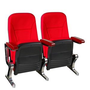 Silla de Auditorio Jiarunde C-816A 64x67x98cm con Reposabrazos para Salón de Conferencias Escolar, Cine, Teatro - Product Image 3