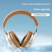 Headset Gaming Over-ear Lipat Pribadi dengan ANC, Lampu Berpendar, Waktu Siaga Ultra-Lama; Stok Tersedia, Pengiriman Segera