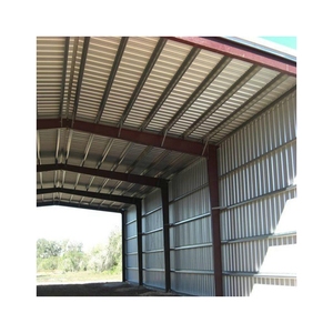 Structure industrielle en acier, toit métallique préfixe, usine/entrepôt/<span class=keywords><strong>atelier</strong></span> de construction de bureau, bon marché - Product Image 6