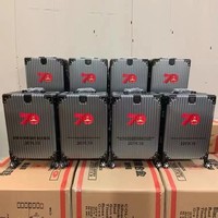 Maleta de Viaje Personalizada Alemana de Aleación de Aluminio y Magnesio, con Ruedas Giratorias, de 20 Pulgadas, para Viajes de Negocios, Juego de Maletas de Aluminio
