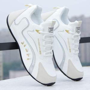 Nuevas Zapatillas Deportivas Casuales de Cuero para Hombre Antideslizantes con Cámara de Aire para Correr de Uso Versátil Venta al por Mayor Transfronteriza - Product Image 6