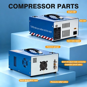 <span class=keywords><strong>Compresseur</strong></span> d'air portable TUDIVING, haute pression, 12V, 8L/min, 350W, 110V/220V, pour chasse, paintball et bouteilles <span class=keywords><strong>de</strong></span> gaz - Vente chaude CE ODM - Product Image 4