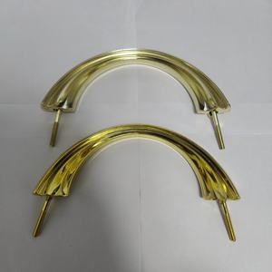 H9009-2 в европейском стиле, дешевая цена, погребальный гроб, ручки, полумесяц, гроб и аксессуары для гроба, оборудование для погребения гроба - Product Image 2