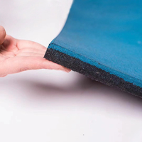 Dalles de sol en caoutchouc recyclé EPDM SBR pour tapis de gym et fitness extérieur, absorption des chocs, certifiées CE