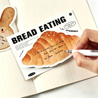 Notes autocollantes Croissant & Bear